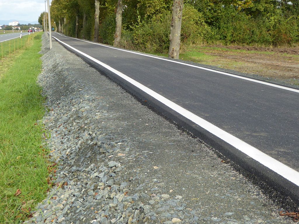 Radweg von Berkach nach Dornheim Radweg von Berkach nach Dornheim